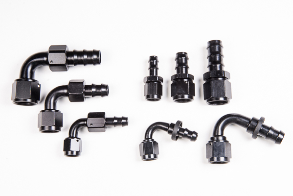 Radium Engineering — Radium Engineering 6AN 120Deg Pushlok Hose End - view 4
